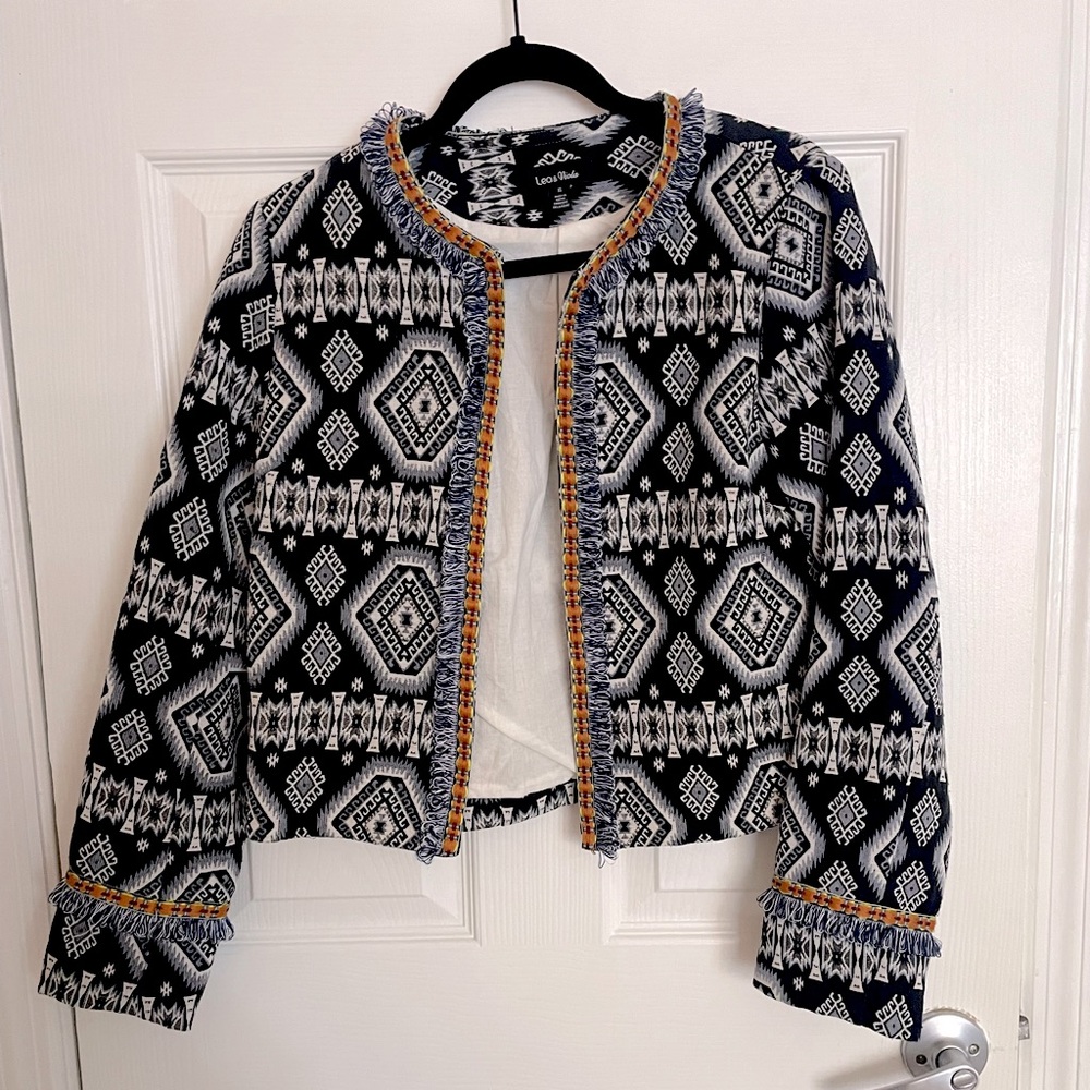 Anthropologie Patterned Jacket 🪬